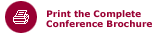 Print the Complete Conference Brochure